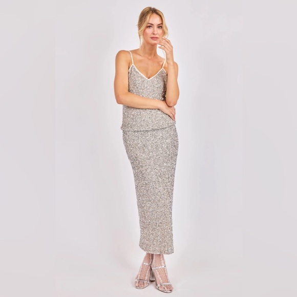 Luster sequin top - Picture 1 of 4